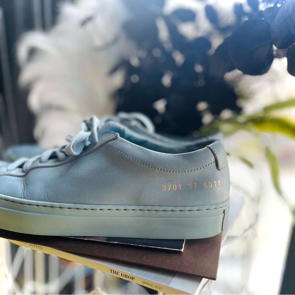 COMMON PROJECTS | 37 / 7.5 | Original Achilles Leather Lace-up Platform Sneaker
